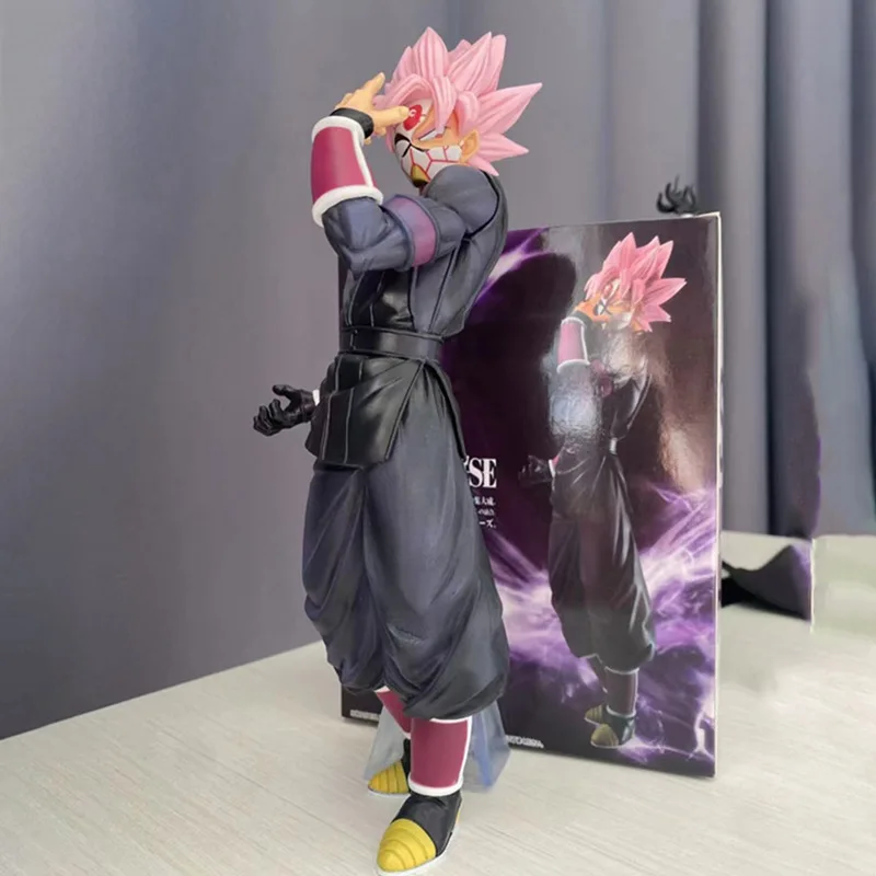 Super Dragon Ball Heroes Figure Zamasu Black Goku 25cm PVC Action Figures GK Statue Collection Model Toys for Children Gifts