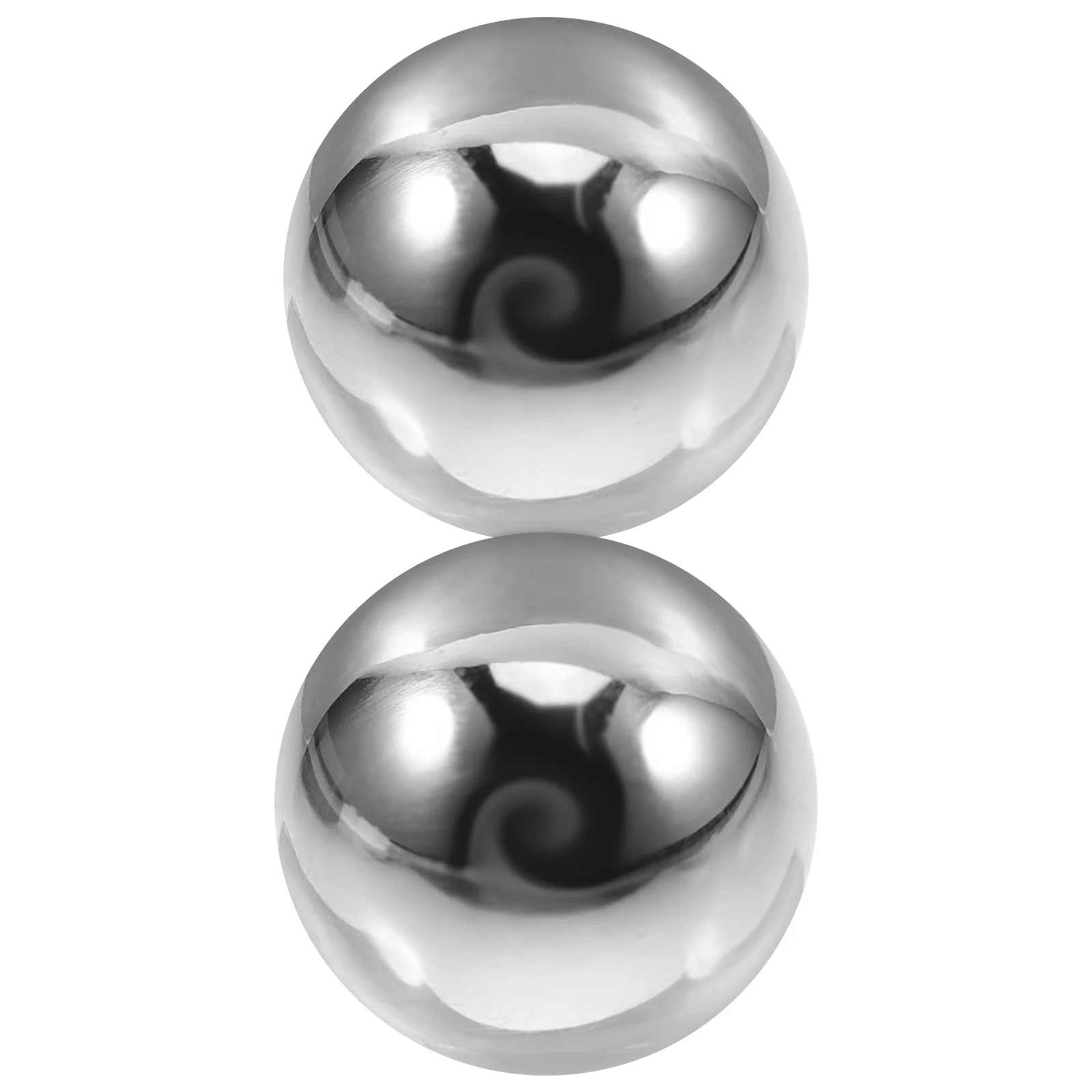 2 Pcs Stainless Steel Metal Ball Ice Cube Whiskey Stone Stones Balls Mold Ballsfor 304 Reusable Drinks Man