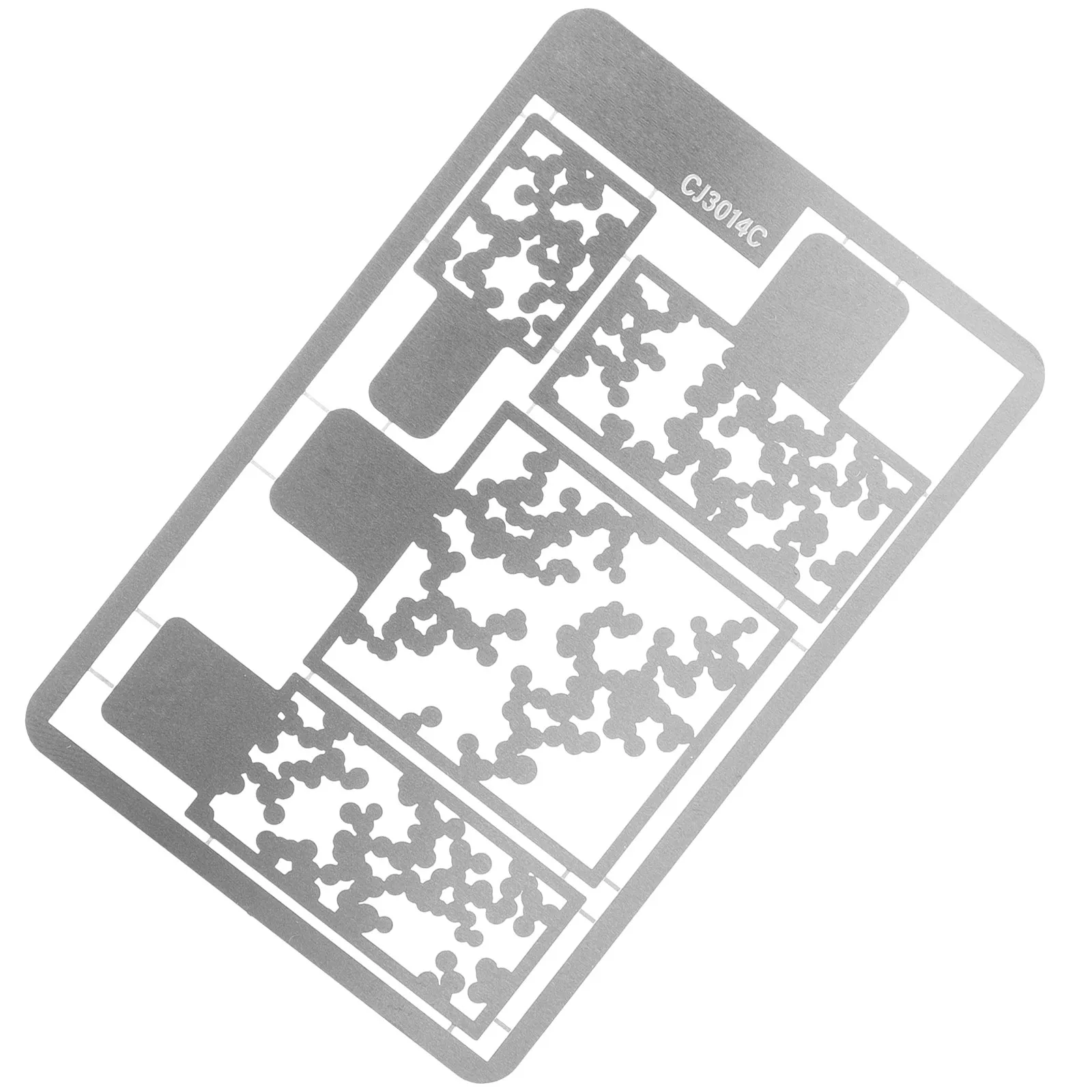 

Трафарет для камуфляжной росписи, вырезанный из нержавеющей стали, многоразовый, для рисования, для поделок своими руками, домашнего декора, живописи