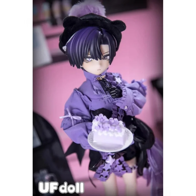 Ufdoll chá bebida série estatueta mais 1/5 proporção bjd boneca caixa cega bonito ação anime figuras bonecas brinquedos kawaii caixa caja