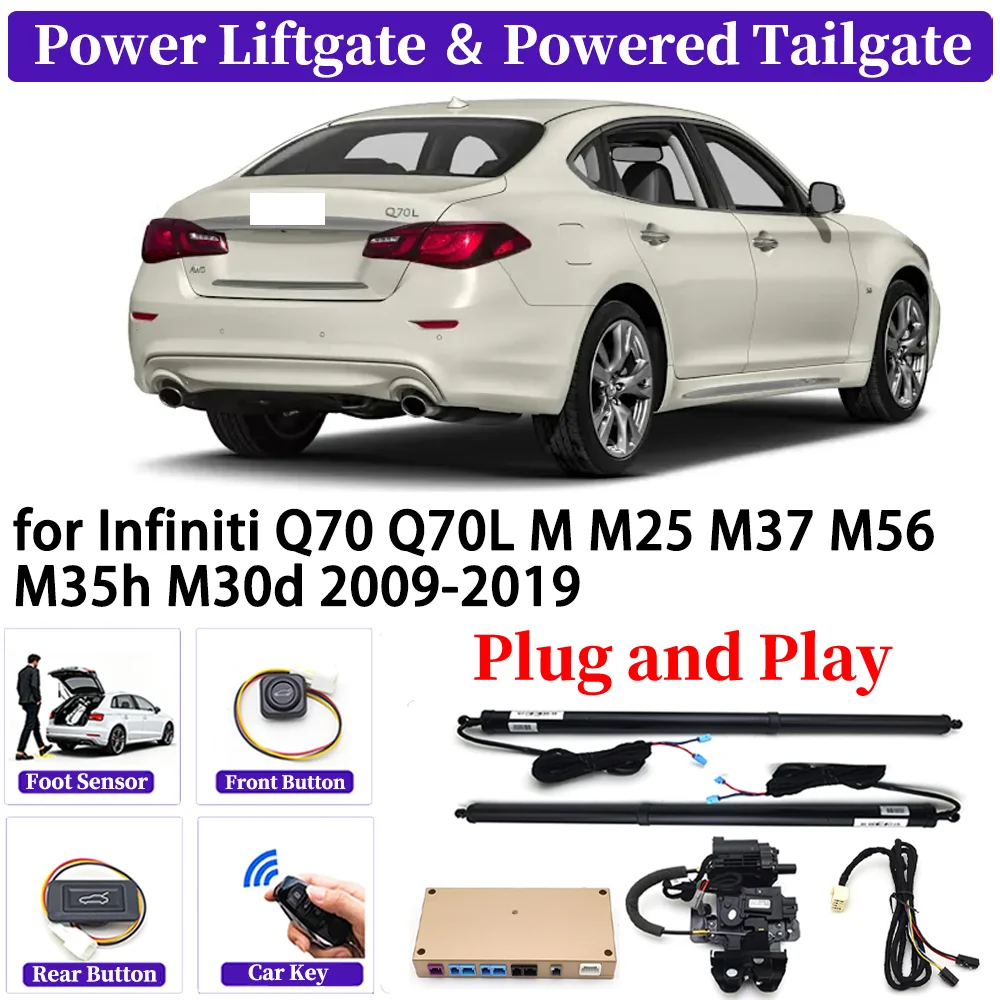 

for Infiniti Q70 Q70L M M25 M37 M56 M35h M30d 2009-2019 OEM Car Automatic Power Liftgate Kit Smart Auto Electric Tailgate System