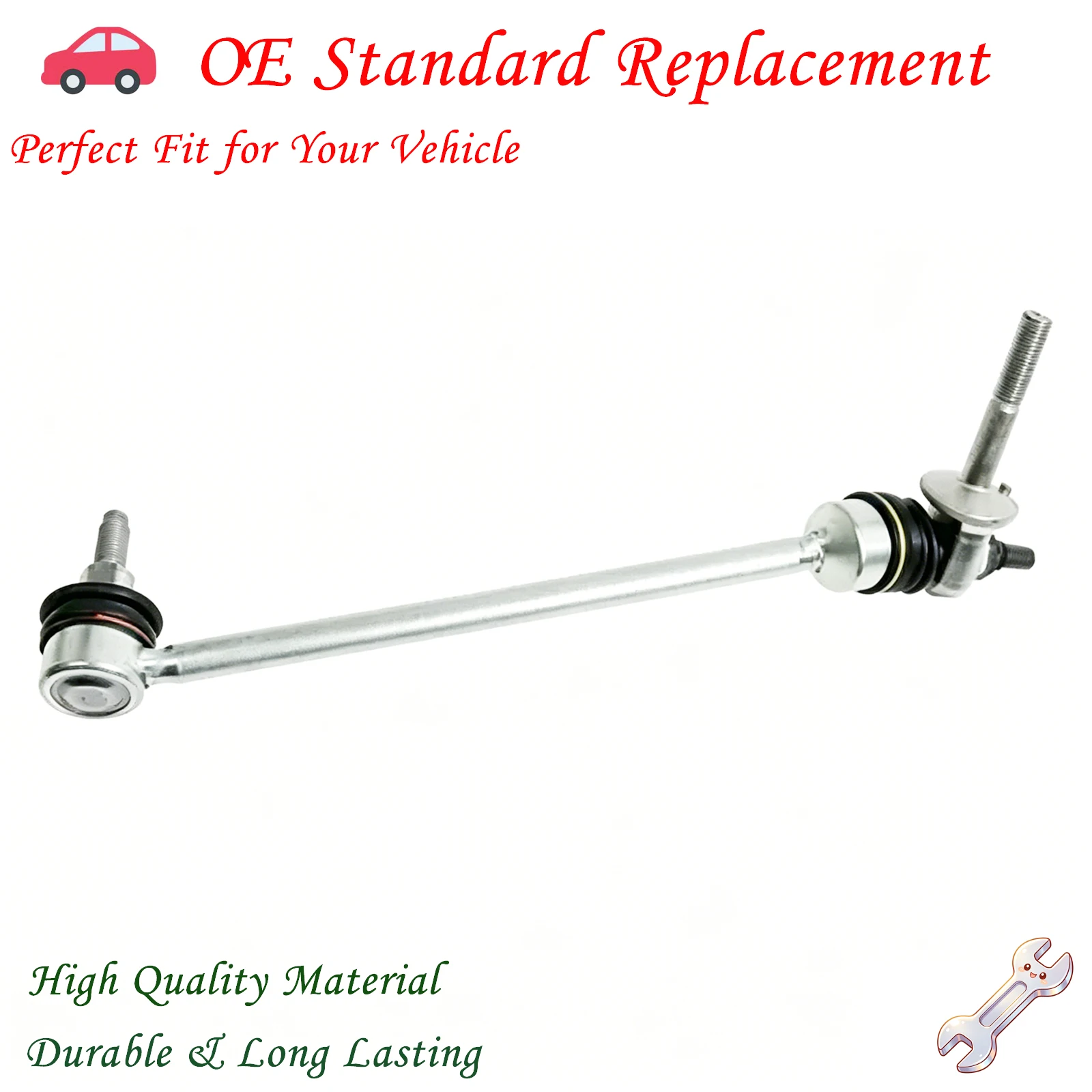 

GENUINE A2533230117 A2533230217 1PC Front Left / Right Stabilizer Bar Linkage For Mercedes-Benz EQC N293 GLC X253 C253