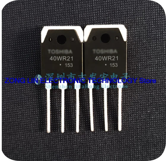 Original imported 40WR21 TO-3P 40A1800V induction cooker IGBT power tube tested and photographed directly      5PCS