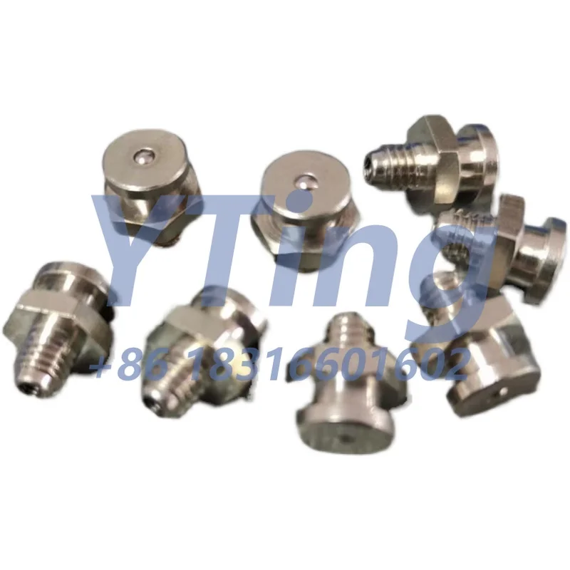Roland 700 Oil Gun Head Oil Nozzle 900 Printing Machine Butter Gun Nozzle Replaces German Snap on Oil Gun Head 10MM