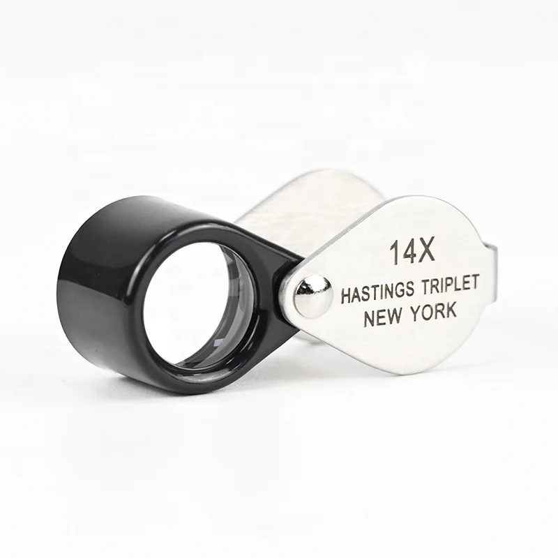 

Best Price Top Selling High Quality LPM-5903 Silver Color Hand Loupe 14x