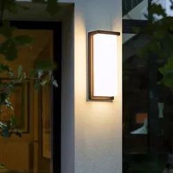 Led Outdoor Wall Lights Aluminum Waterproof Garden Wall Lamp for Corridor Yard Door Street Lamp Exterior Wall Lighting Fixtures