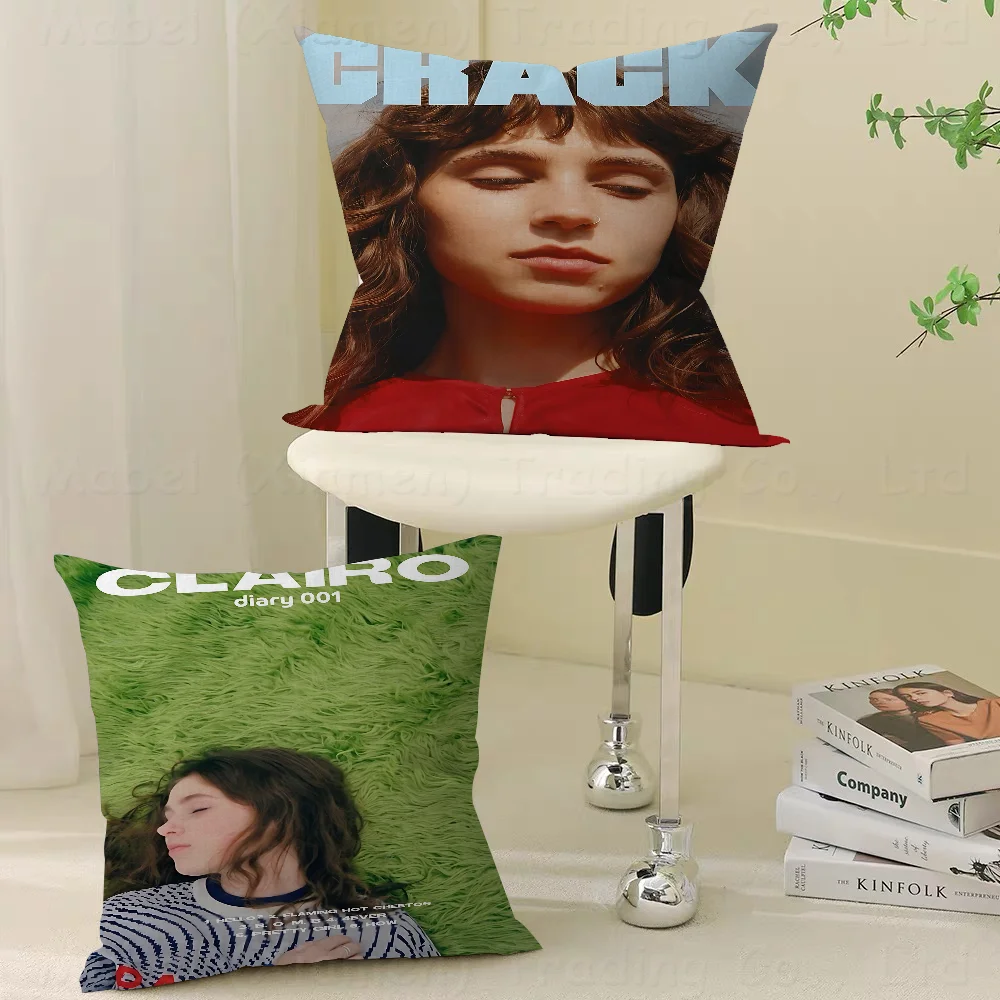 

Charm Singer ClairoOffice Cushion Pillowcase Car Cushion Cover45X45CM Lumbar Pillowcase Sofa Pillowcover