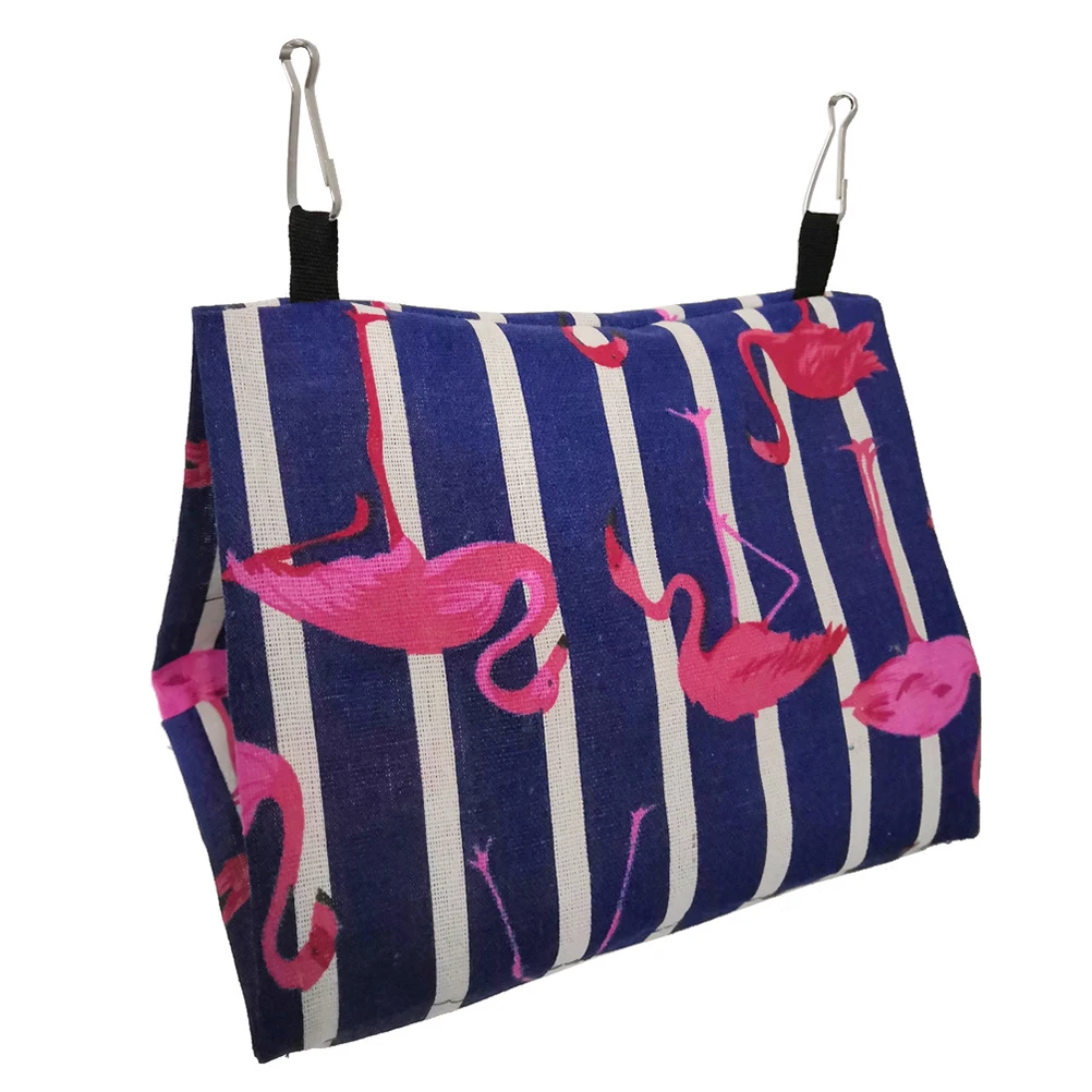 

Parrot Hammock Bird Cage Nest Pet Beds for Birds Accessories Large Sleeping Birdcage