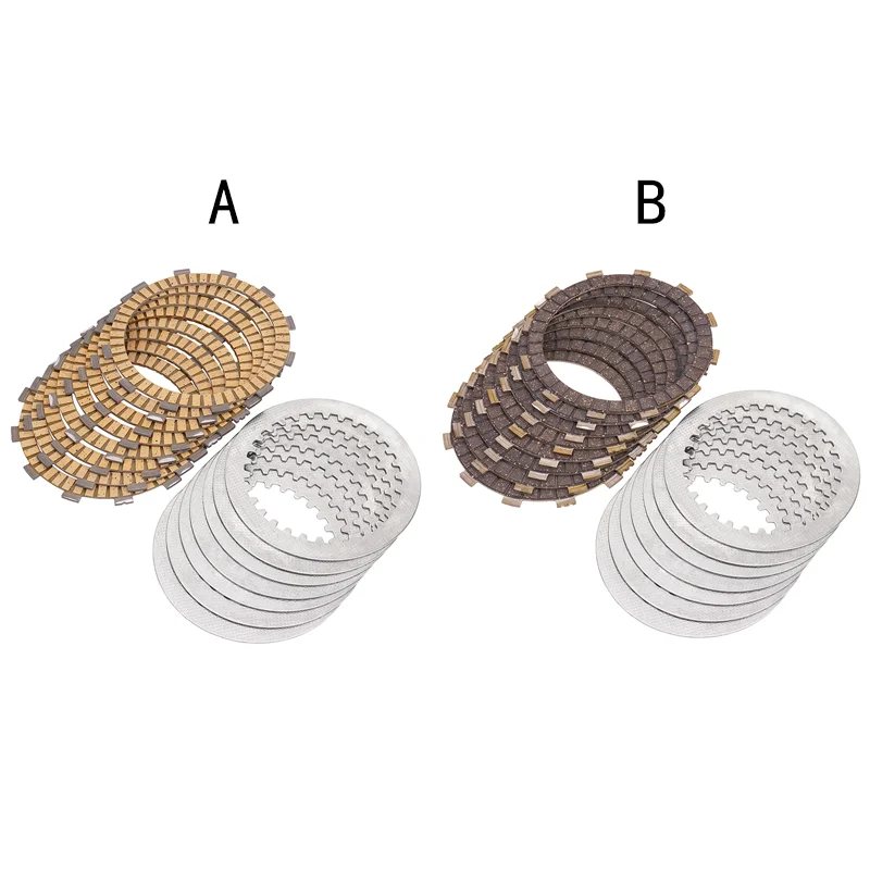 Motorcycle Clutch Friction Plates Steel Plates Kit For Yamaha YZ250 WR250Z  XV700 XV750 XV1000 Virago  YZ450F  4X7-16325-00-00