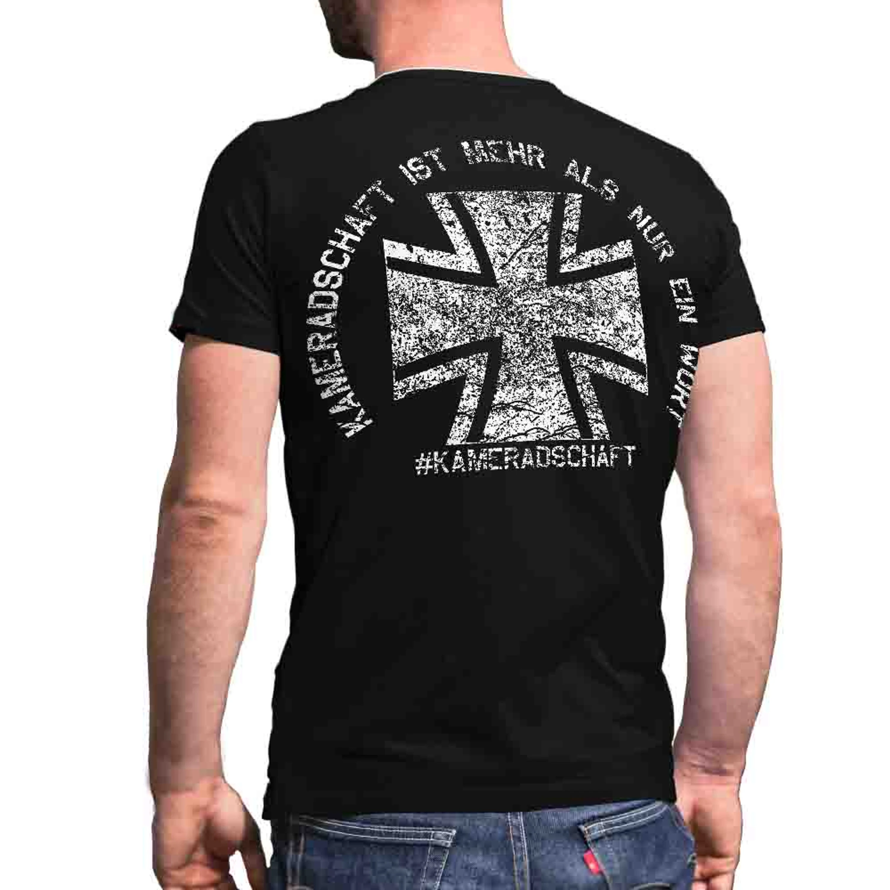 Bundeswehr kameradaft. Camiseta de la nave Nacional Militar, genial Camiseta de algodón de manga corta para hombre, camisa con cuello redondo, S-3XL