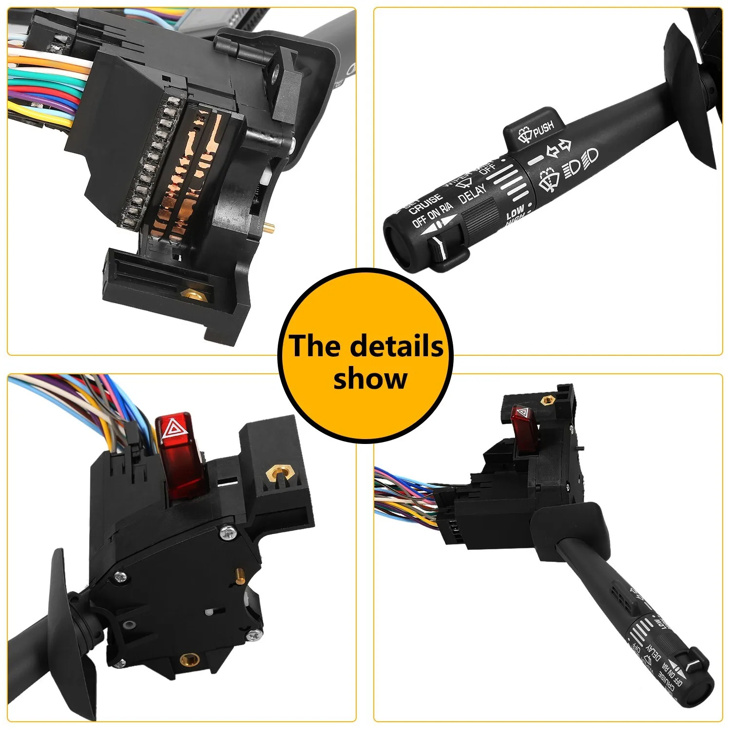 2330814 26100985 26036312 مثبت السرعة ممسحة زجاج أمامي الذراع بدوره إشارة رافعة التبديل ل 1995-2002 تشيفي C1500 C2500 C3500