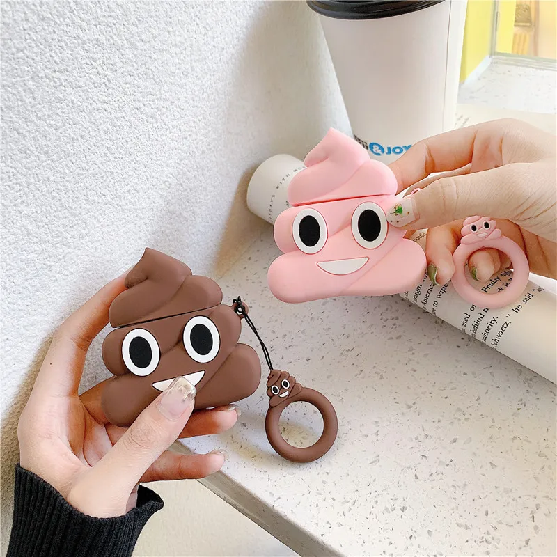 ل Airpods 3 Case 2021 ، مضحك أنبوب الحال بالنسبة Airpods برو الحال ، لينة سماعة سيليكون غطاء علبة ل Airpods 1/2