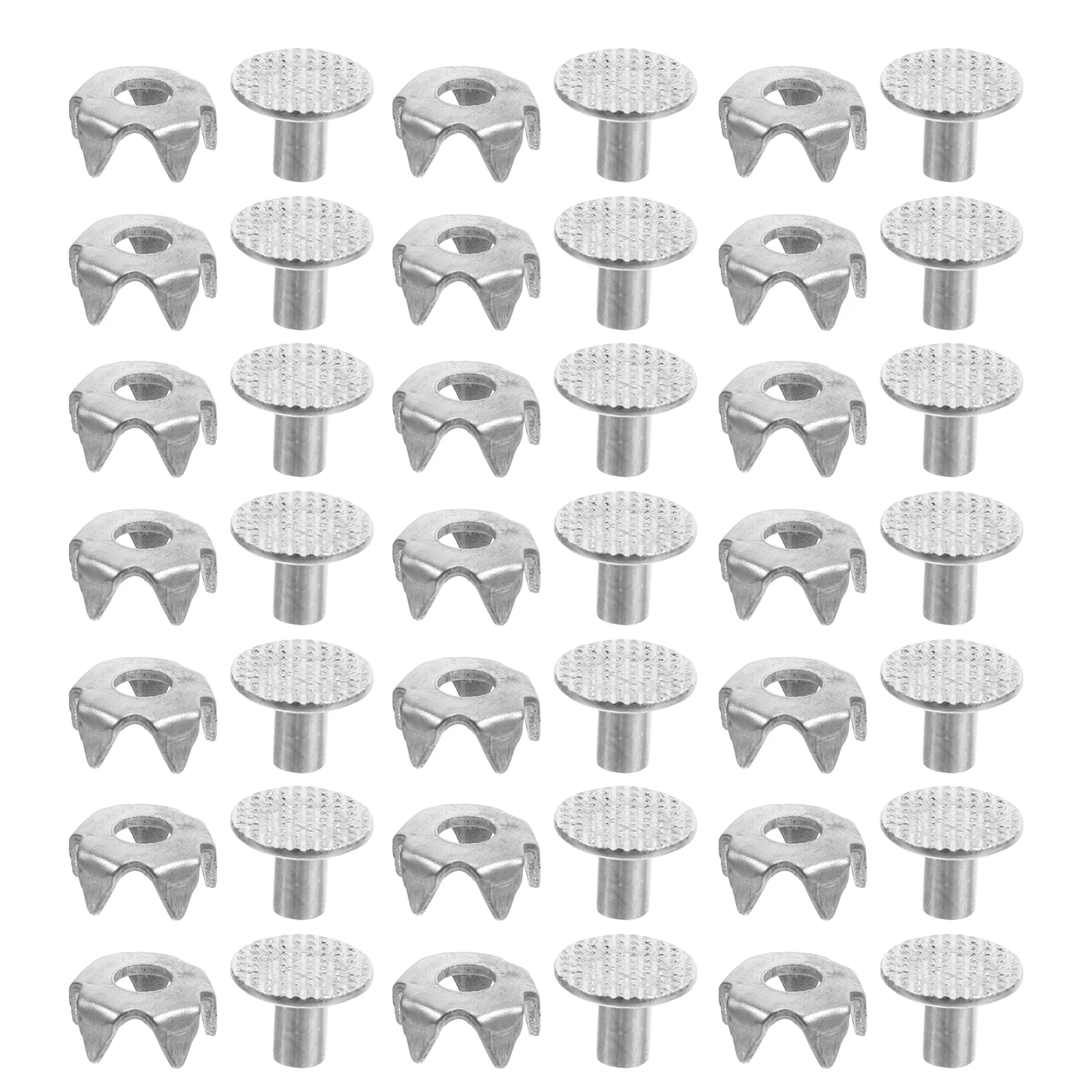 

50 Pcs Non-slip Shoe Covers/campons Crampons Spikes Steel for Hiking Boots Women