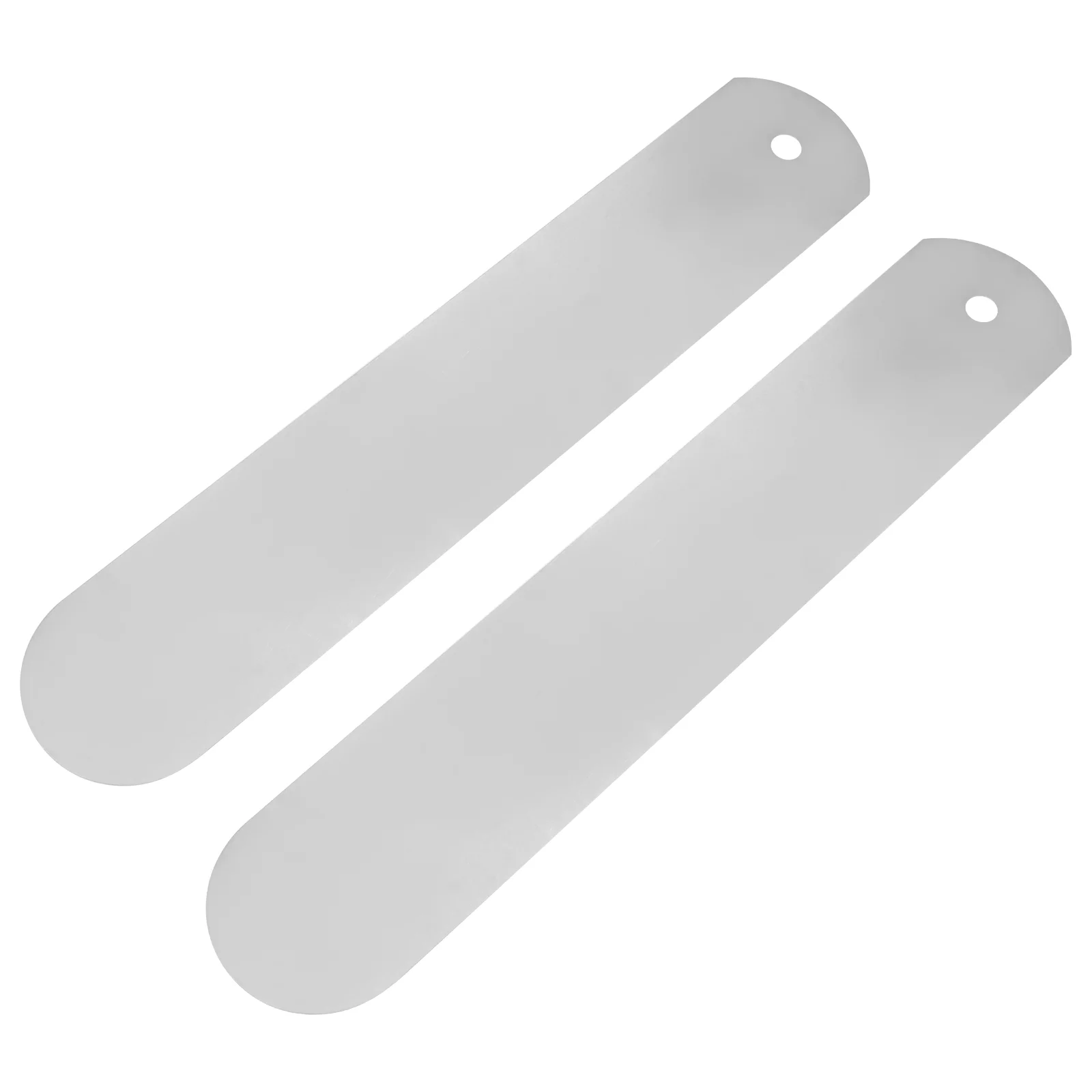 2 Pcs Straight Socks Shaping Board DIY Transfer Jig Tool Accessory Metal Aluminum Printing
