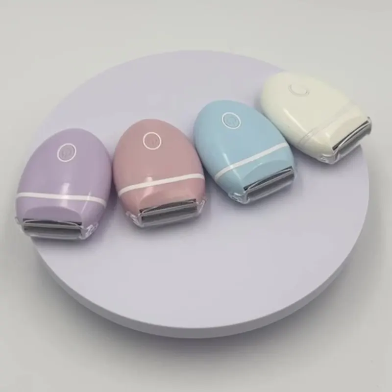 

Безболезненный триммер для волос с электрическим и аккумулятором: моющиеся лезвия для тела/лица с гипоаллергенным уходом