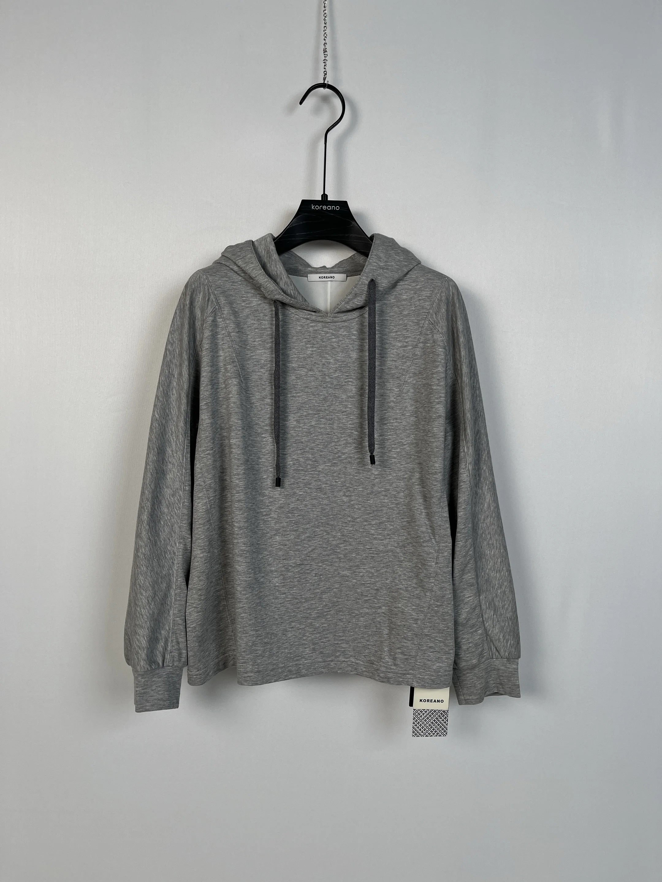 Camiseta deportiva de punto informal Koreano Light ey primavera otoño mujer cintura alta fibra de poliéster 00% l cintura