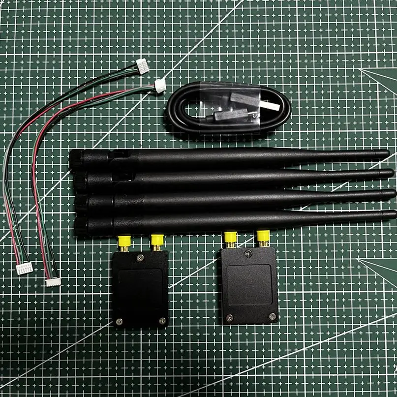 

RFD900A 915Mhz 3DR Radio Telemetry Modem Module UAV 40KM Ultra Long Range Data Link Transmission for PIX APM RC Drone