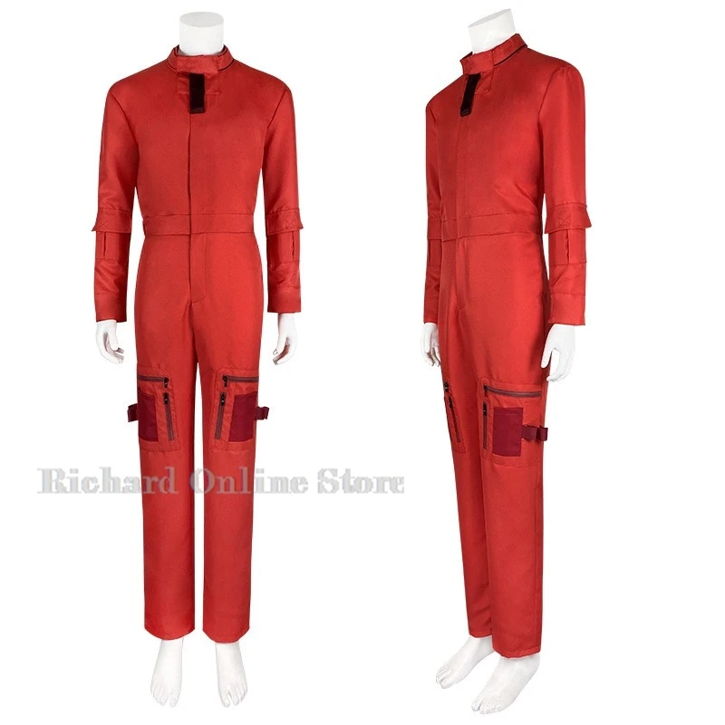

Carnival disfraz Galaxy Star Peter Cosplay Superhero Red Jumpsuit Outfits Movie Comic Mens Costumes Halloween adulto mujer