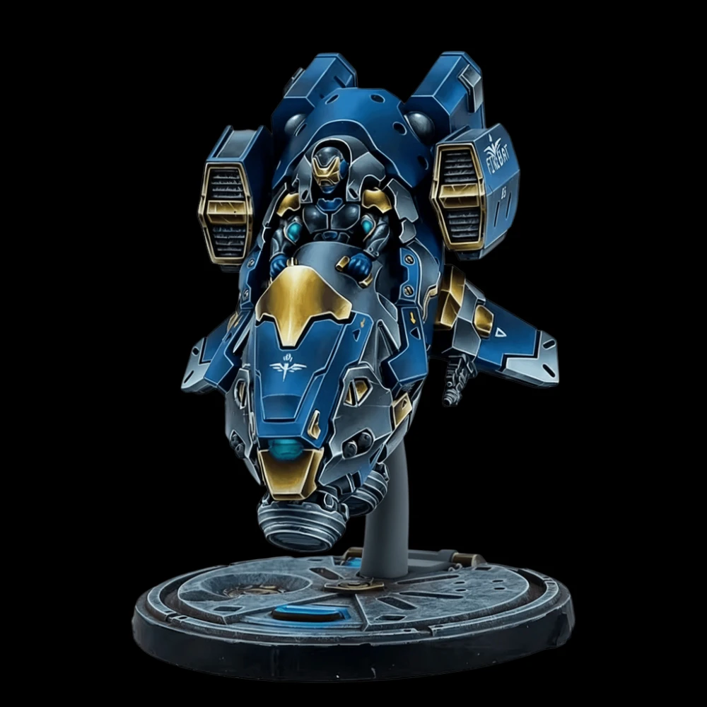 

Casting Resin Model Assembly Kit, GK, O-12 Firebat Attack Wing , Unpainted (including Base)