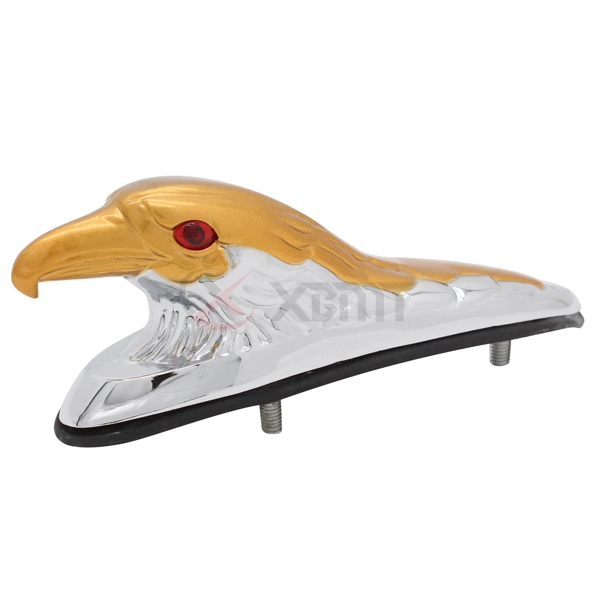4 Color Eagle Head Shape Design ATV Front Fender Frame Ornament Front Fender Accent Piece For Motorcycle Motorbike Car Bonnet