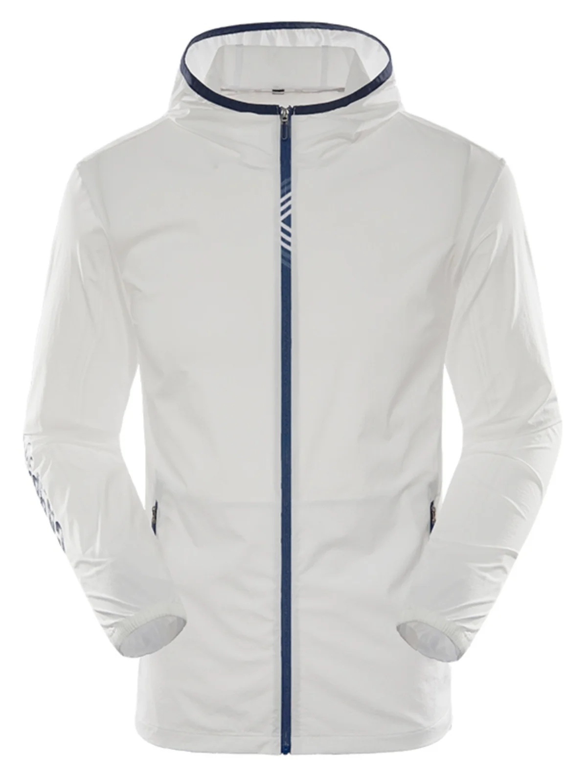 

Ultra-Thin Breathable Ice Silk Fiing Jaet Men's Summer UV Protection Faionable Modern Windproof Sunscreen Clothing