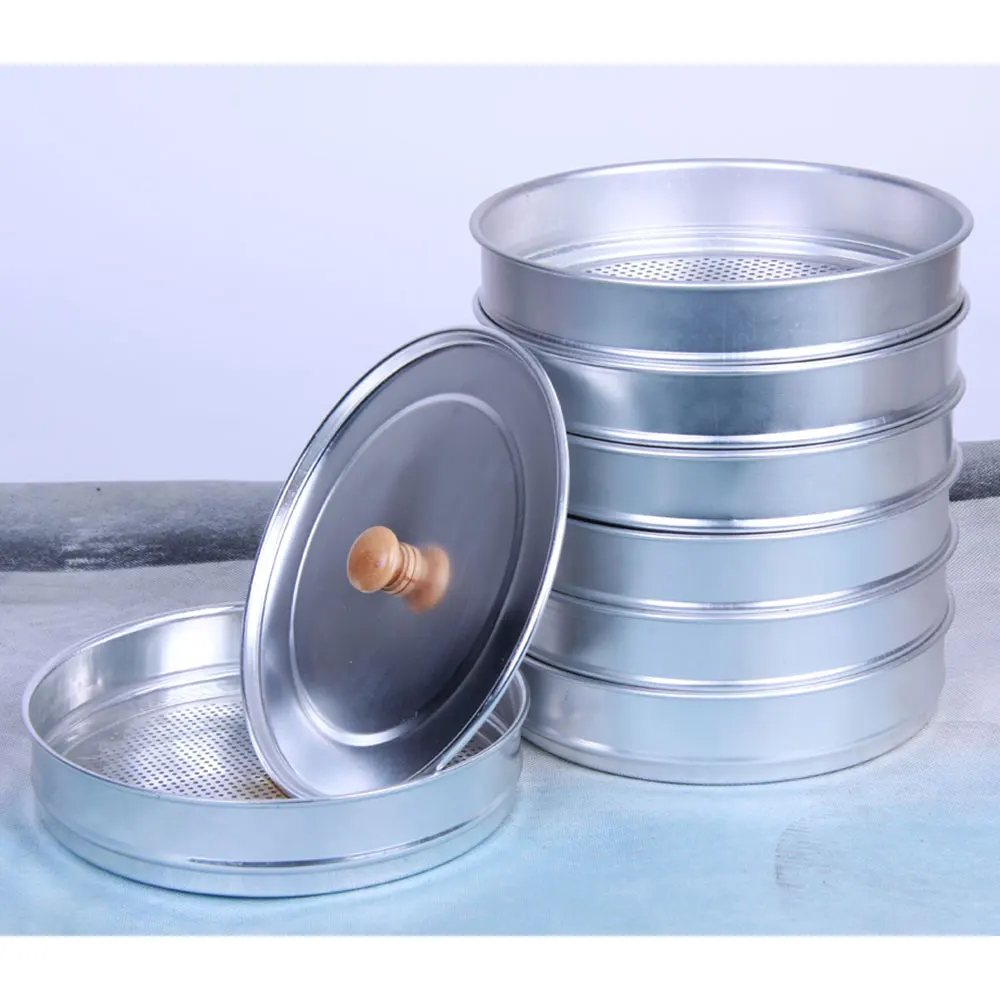 Electric Grain sieving machine Desktop vibrating screen Particle grading and screening machine Grain and oil inspection sieve