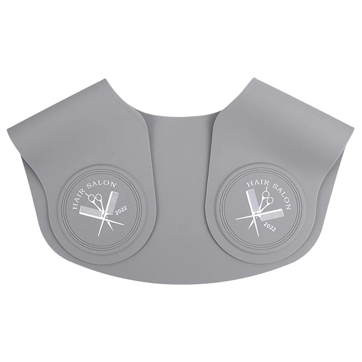 

Professional Hairdressing Hair Collar Silicone Waterproof Shoulder Cape Durable Non-Sticky Silicone Neck Wrap for Salon and