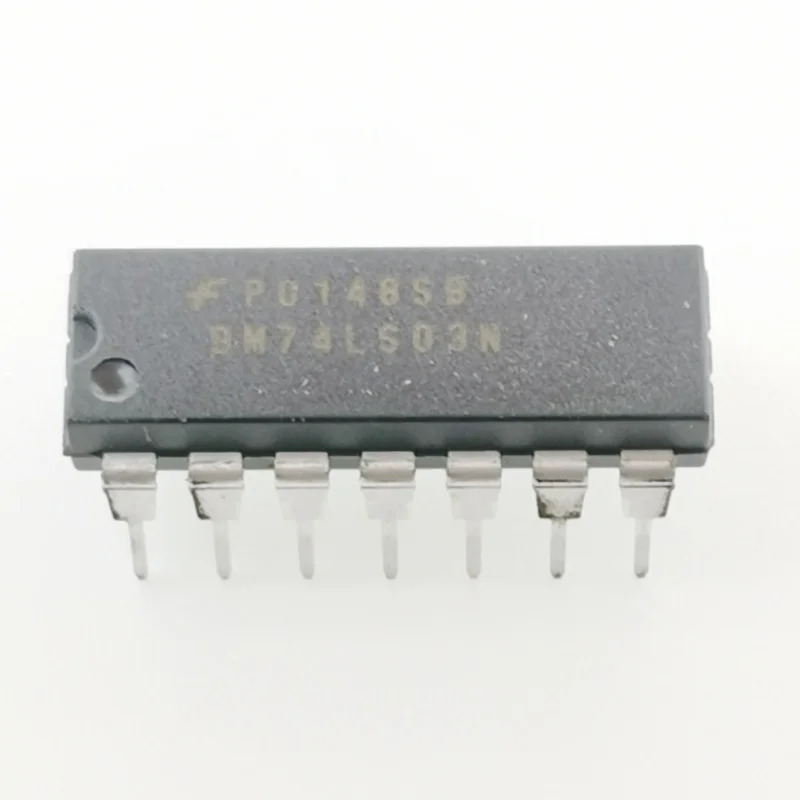 5PCS    DM74LS03N    DIP-14