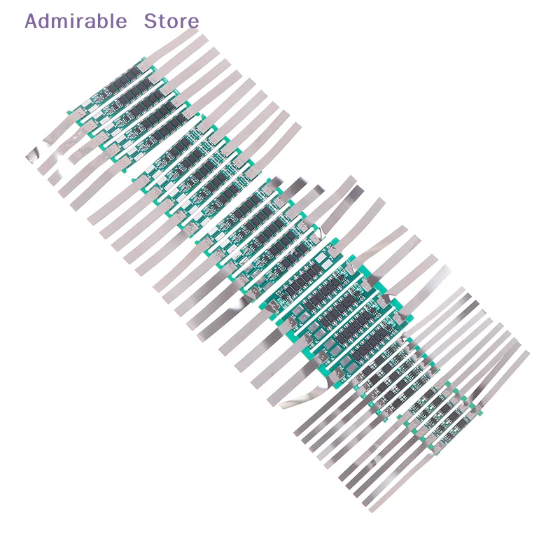 5Pcs 2A 3A 4.5A 6A 7.5A 9A BMS PCM Lithium Battery Protection Board With Nickel Strip Welding For 1S 3.2V Li-Ion Lithium Battery
