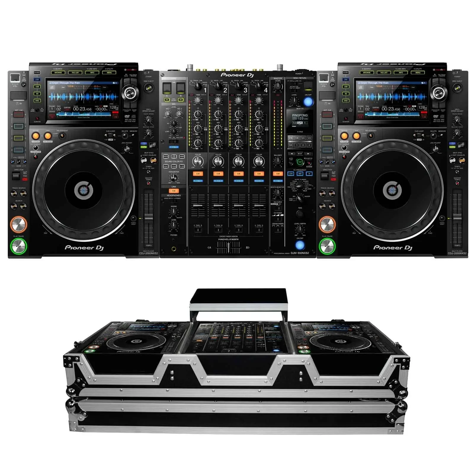 

Быстрая доставка на мультиплееры Pioneer DJ CDJ-3000 Pro-DJ с 4-канальным DJM-900NXS2 「qun」