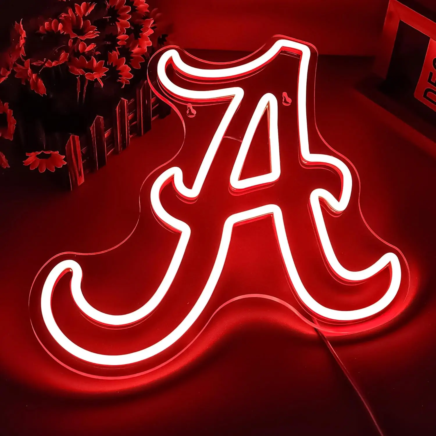 University Neon Sign USB Dimmable LED Neon Light for Man Cave Game Room Home Decoration College Students Graduation Gift