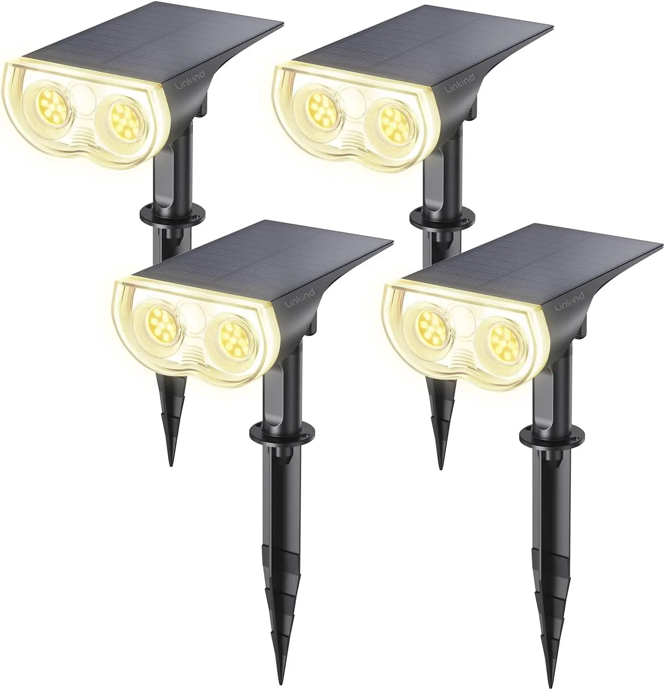 Outdoor Path Fixtures Aluminum 6x6 Post Fit Dancing Firefly Stake Year Round Black