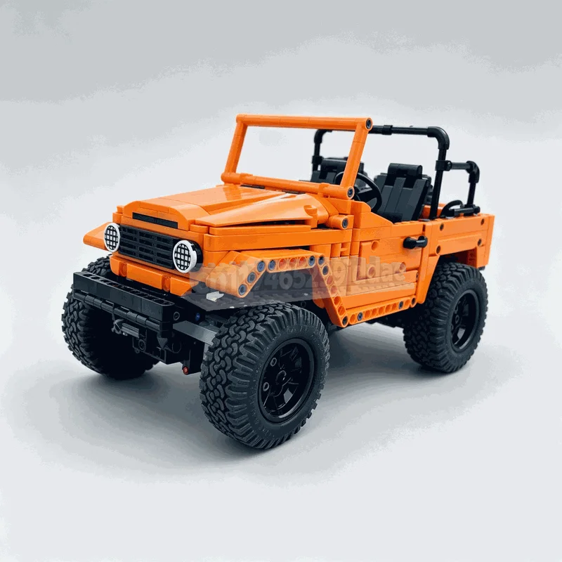 1104Pcs Control Off Road Utility Vehicle Model Building Blocks Technical Car Diy Assembly Toy Adventure Collection Display Gift