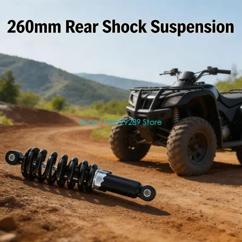 D8KE Metal Body Rear Suspension Unit with Spring Rear Repair Use Part