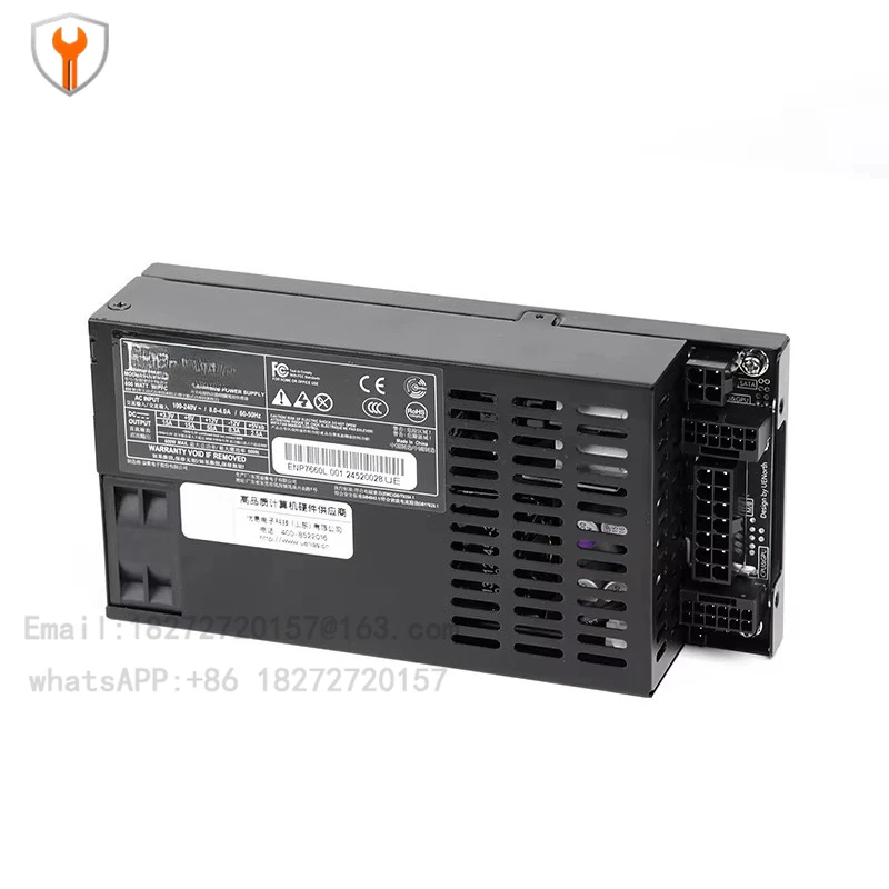 ENP-7660L Flex-ATX PSU 600w NAS/ITX 소형 호스트 플래티넘 ENP-7660B 블랙 저소음 팬 풀 모듈 전원 공급 장치