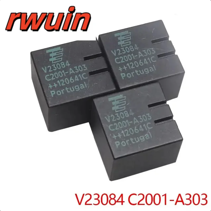 【5-3PCS】Tyco Relay V23084-C2001-A303 for BMW E46 Central Locking Window Regulator Control