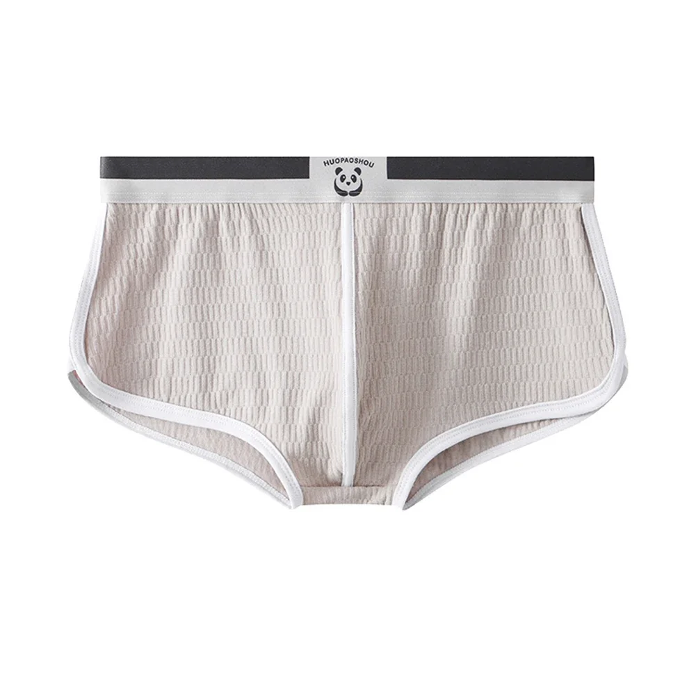 

Breathable Fabric Cotton Underpants Breathable Panties Suitable For All Seasons 95% Cotton, 5% Spandex Colorblock Pattern