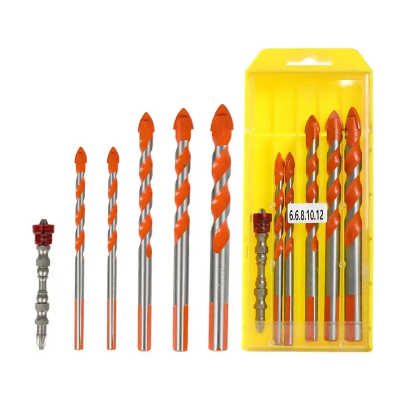 

AEE2-Hand Drill Accessories Triangle Drill Bit Combination Tool Set Is Used For Maintenance And Replacement.