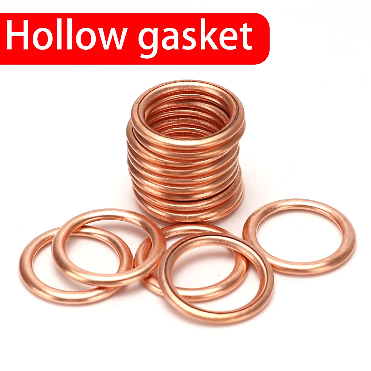 130 قطعة من غسالات القطن المرتفعة بالنحاس، وحشيات قطنية ملابس بالنحاس، وأختام الضغط، وغسالات القطن الملونة بالنحاس، ومسمار تصريف الزيت