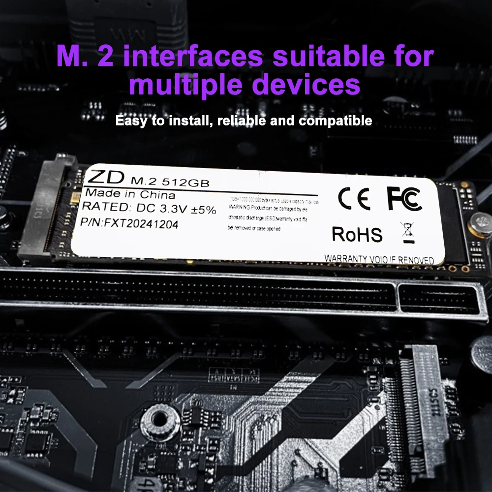 M2 SATAIII NGFF SATA Hard Disk 550MB/s Internal TLC Solid State Drive 128G 256G 512G 1TB 2280mm B & M Key SSD for Desktop Laptop