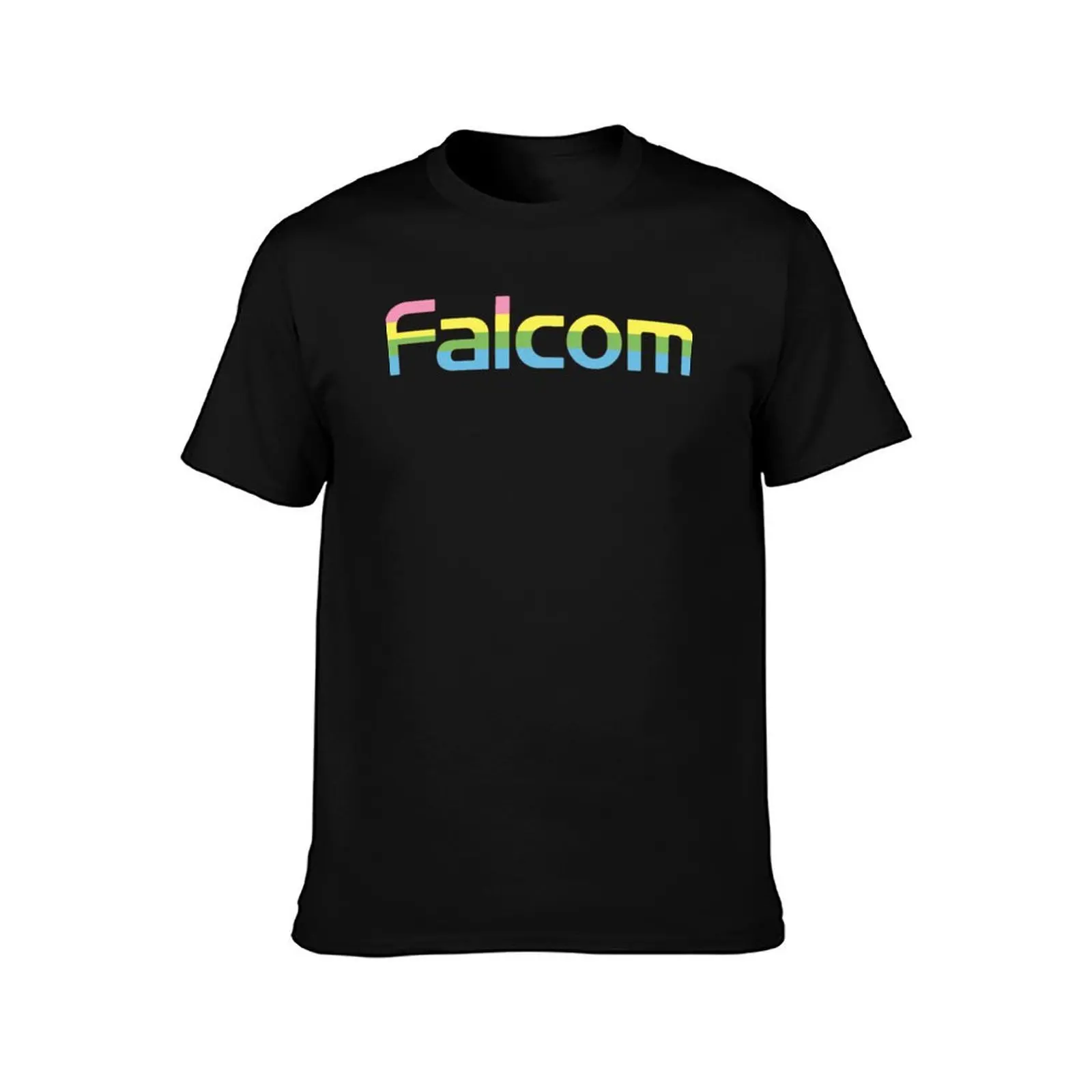 Falcom T-Shirt Active Sports Short Sleeve Cotton Shirt T-Shirt