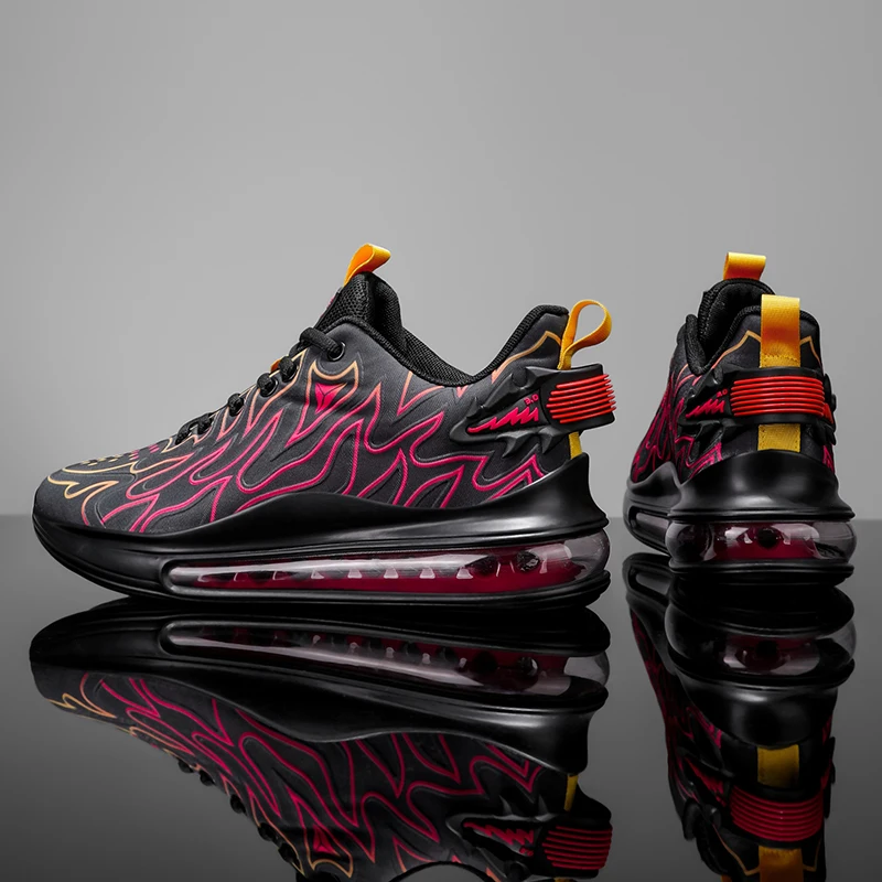 

Size 39-46 Air Cushion Running Shoes Men Jogging Sports Shoes Brand Design Sneakers Men Comfy Gym Training Shoes Male Footwear
