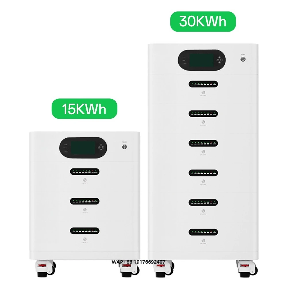 Home Lithium Battery Storage Stackable High Voltage 48/51.2v 5kw 15kw 30kw Lithium Battery for Home Battery Backup