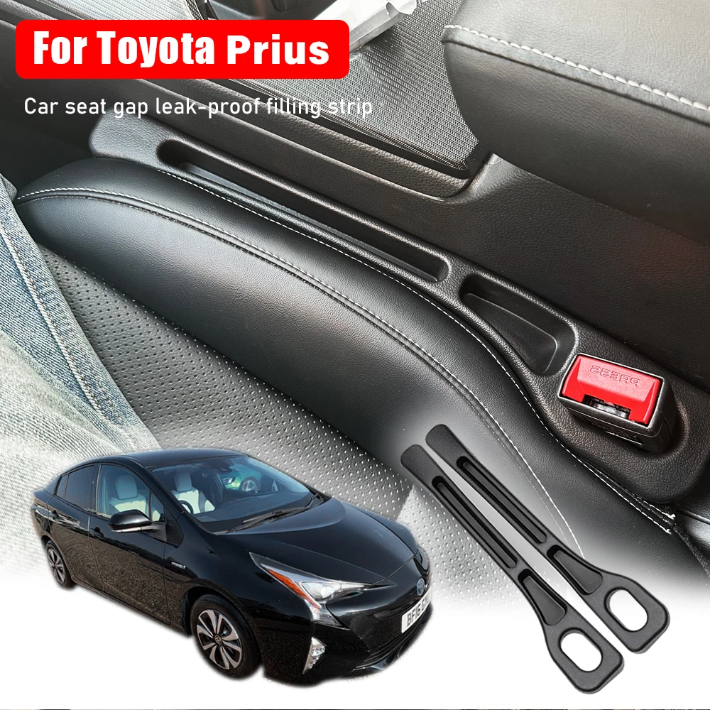 

For Toyota Prius xw20 xw30 xw40 xw50 xw60 Plus T3 T4 3 Car Seat Gap Filler Strips Kit Accessories 2008 2010 2021 2020 2023 2024