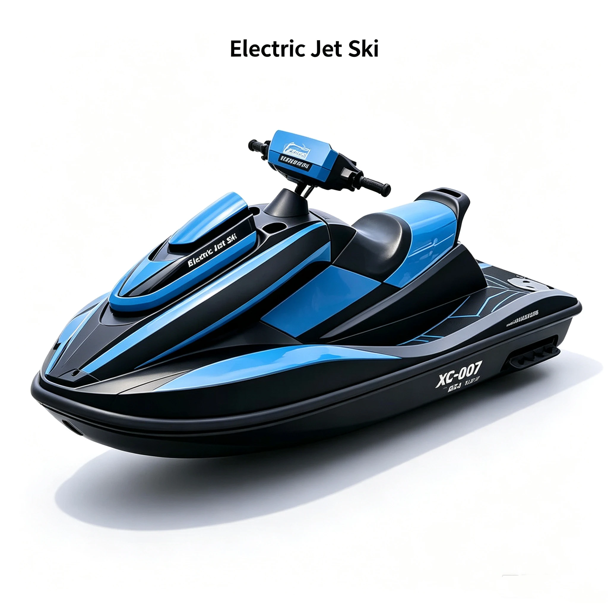Electric Jet Ski Water Go Kart Boat Anti Impact Wear Resistant Body for Public Rental Operating Environment