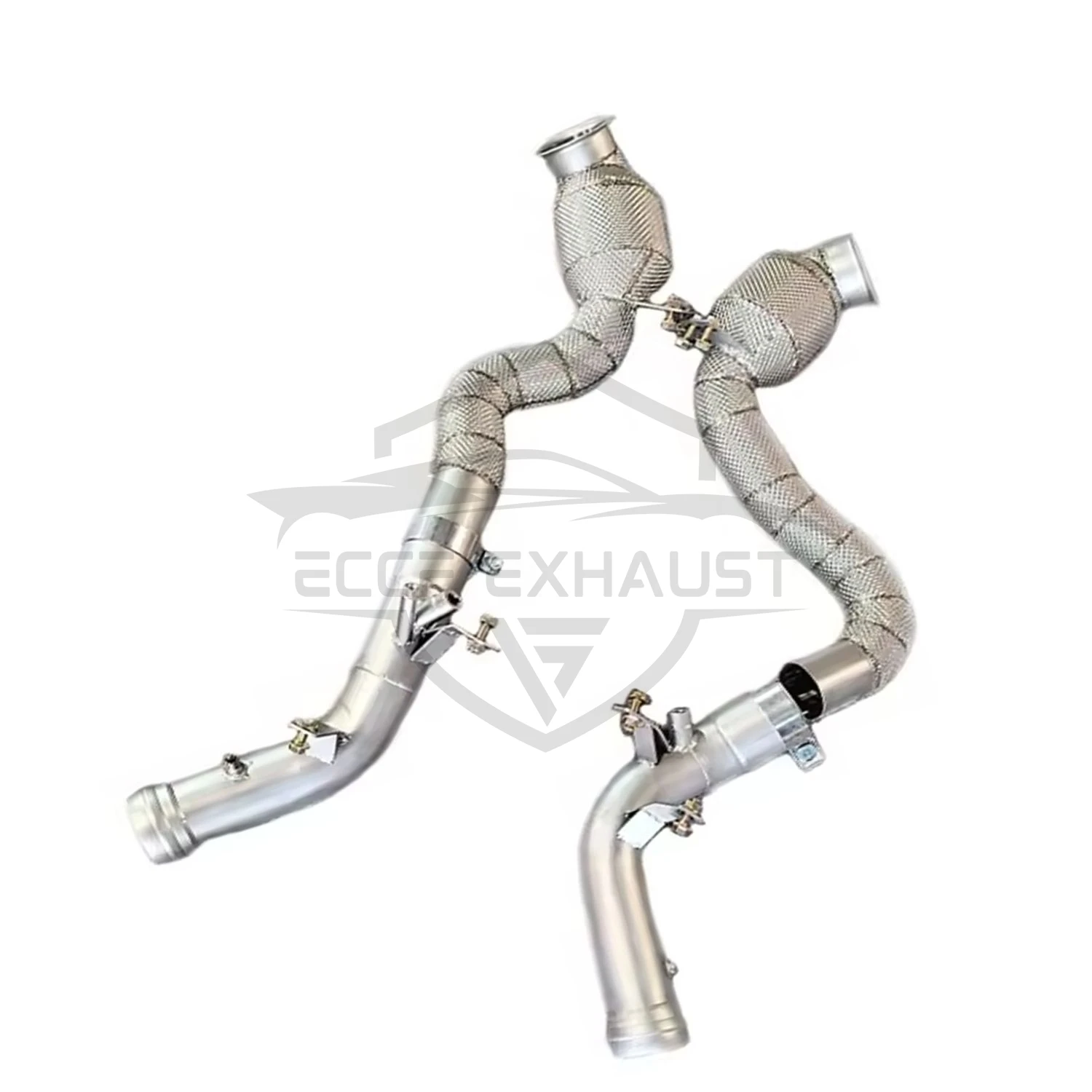 

Premium Stainless Steel Downpipe with Heat Shield for Mercedes AMG GT63 63S E63S W213 4.0T Enhanced Flow Performance