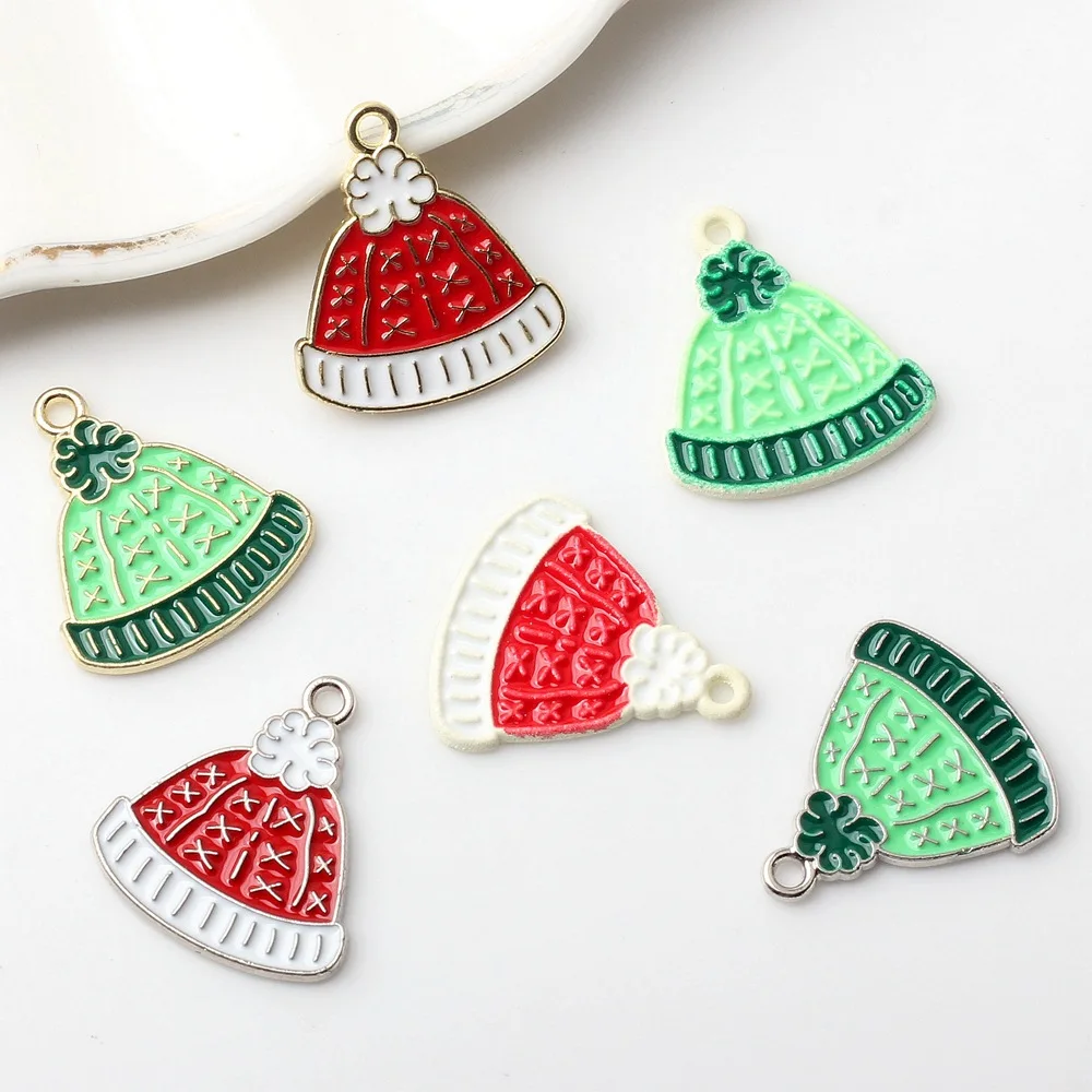 100-piezas-de-dijes-colgantes-de-gorro-navideno-hechos-a-mano-colgantes-navidenos-conectores-para-collares-y-pendientes-accesorios-para-la-creacion-de-joyas-diy