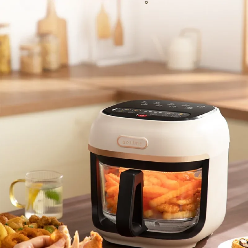 4.0-7.0L Air Fryer Smoke-free Fully Automatic Visible Non-Stick Cooker Kitchen Utensils Multi-functional Integration 110-220V