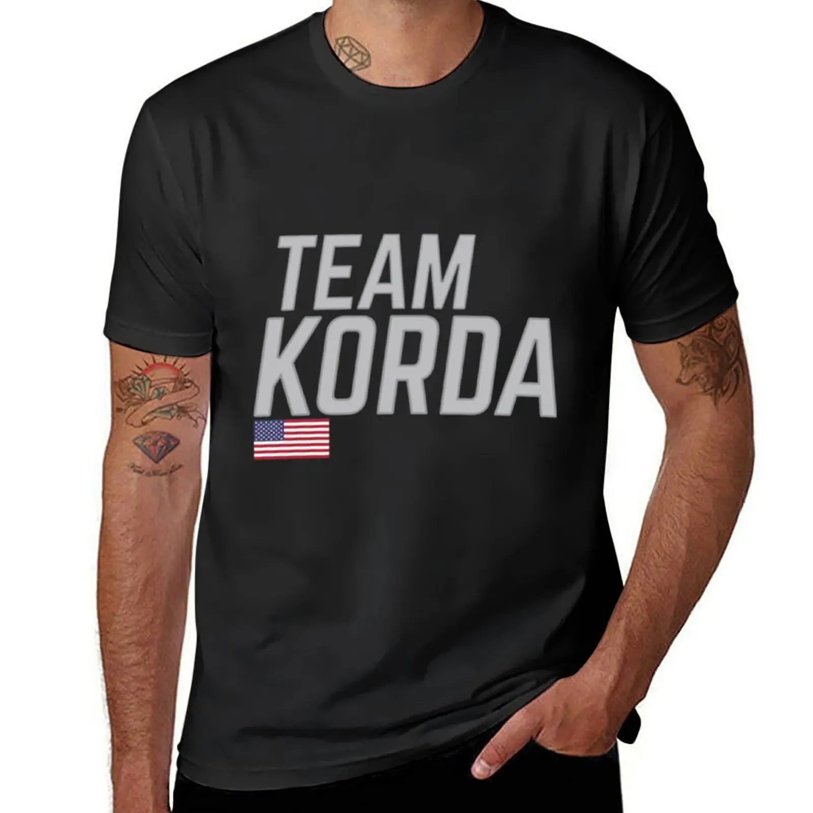 Nelly Korda Team Korda T-Shirt aesthetic clothes graphics mens champion t shirts