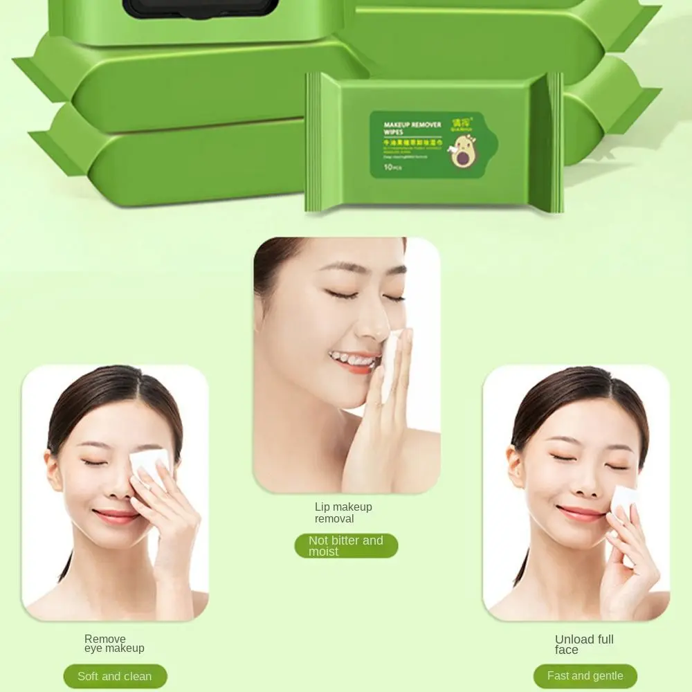 12/60/80PCS Salviette morbide per la rimozione del trucco Detergente per il viso in cotone Salviette umidificate per la pulizia del viso Strumento Accessori per il trucco